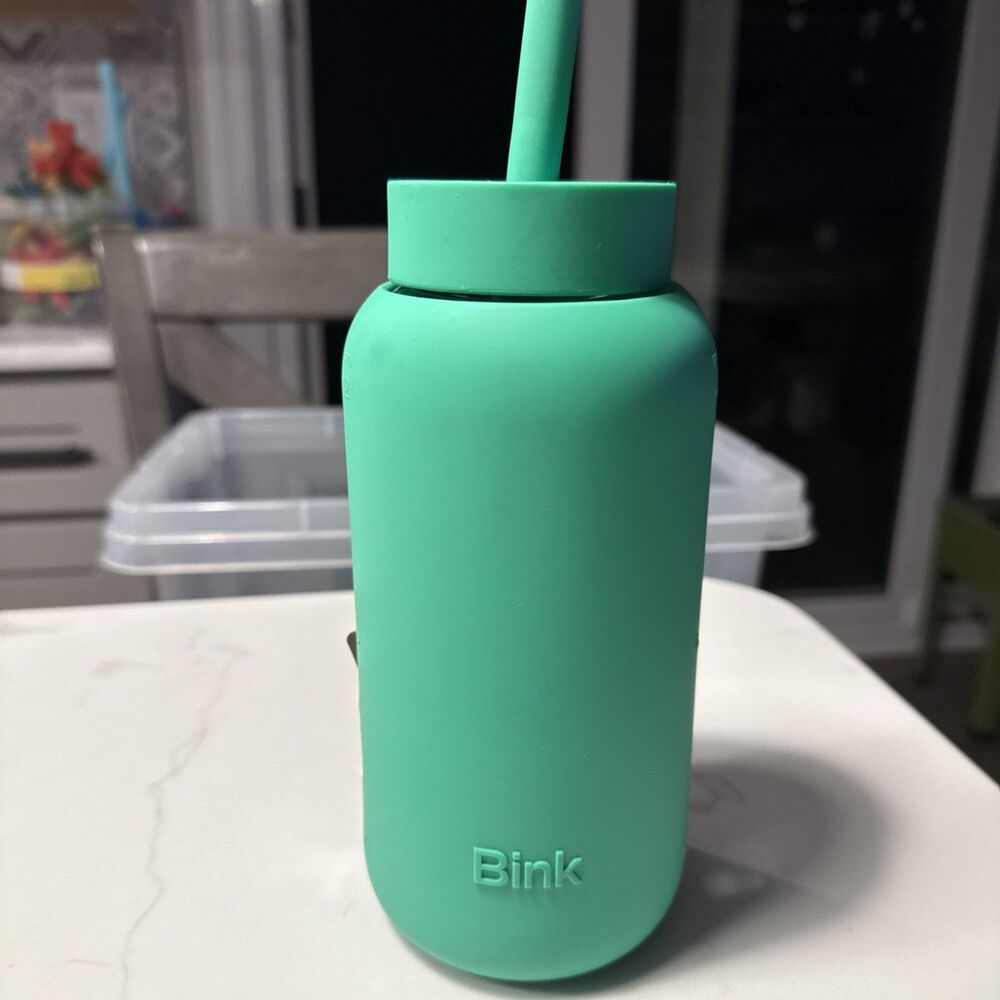Bink 27oz Day Water Bottle with Straw Cap - Emerald
